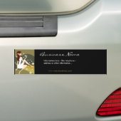 Autocollant De Voiture Madame élégante adhésif pour pare-chocs (En voiture)