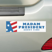 Autocollant De Voiture Madame la Présidente Kamala Harris (En voiture)