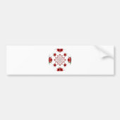 Autocollant De Voiture Magic Kenya : Kaleidoscope 🇰 identité culturelle (Devant)