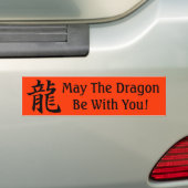 Autocollant De Voiture Mail de chance de dragon (En voiture)