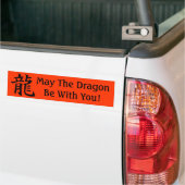 Autocollant De Voiture Mail de chance de dragon (Sur camion)