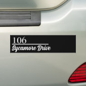 Autocollant De Voiture Mailbox Number and Address Label Letters Custom (En voiture)