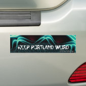Autocollant De Voiture "MAINTENEZ PORTLAND ÉTRANGE"--Bumpersticker (En voiture)