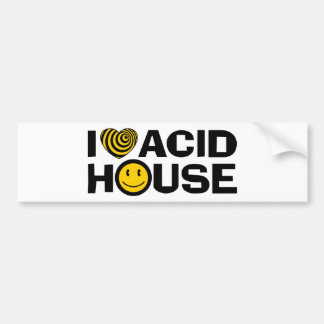 Autocollant De Voiture Maison Acid