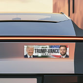 Autocollant De Voiture Maison Blanche du drapeau américain Trump Vance 20