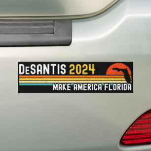 Autocollant De Voiture Make America Florida Ron DeSantis 2024