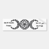 Autocollant De Voiture Mal aucun adhésif pour pare-chocs (Devant)