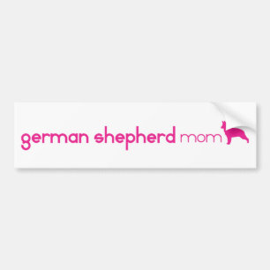 Autocollant De Voiture Maman de berger allemand