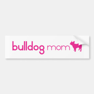 Autocollant De Voiture Maman de bouledogue français