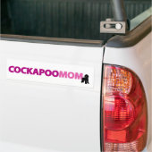 Autocollant De Voiture Maman de Cockapoo (Sur camion)
