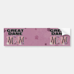Autocollant De Voiture MAMAN de great dane