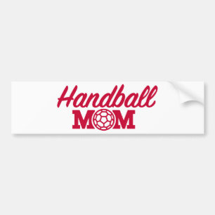 Autocollant De Voiture Maman de handball