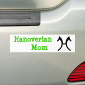Autocollant De Voiture Maman de Hanoverian - adhésif pour pare-chocs (En voiture)
