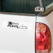 Autocollant De Voiture Maman de hockey Goalie (Sur camion)