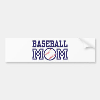 Autocollant De Voiture Maman du baseball