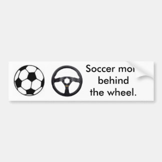 Autocollant De Voiture Maman du football