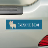 Autocollant De Voiture Maman Frenchie (En voiture)