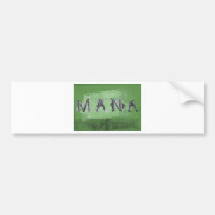 Autocollant De Voiture Mana (vert)