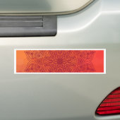 Autocollant De Voiture Mandala de Sun (En voiture)