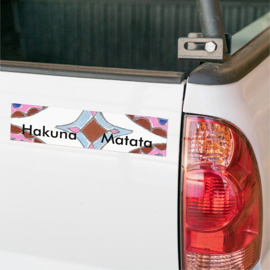 Autocollant De Voiture Mandala Oil Peinture Art Imprimer (Sur camion)