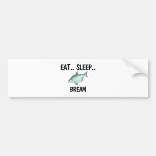Autocollant De Voiture Mangez la BRÈME de sommeil