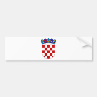Autocollant De Voiture Manteau de la Croatie des bras