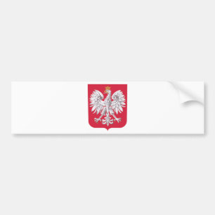 Autocollant De Voiture Manteau de la Pologne des bras