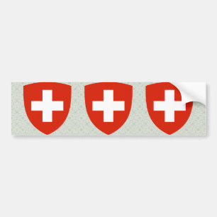 Autocollant De Voiture Manteau de la Suisse de détail de bras