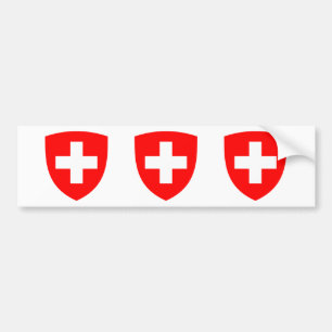 Autocollant De Voiture Manteau de la Suisse des bras