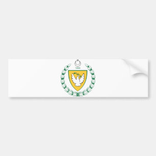 Autocollant De Voiture Manteau de la Turquie Chypre des bras officiel