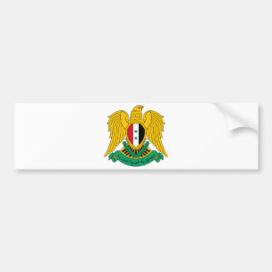 Autocollant De Voiture Manteau officiel de la Syrie de symbole