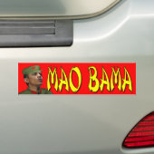 Autocollant De Voiture Mao Bama (image) (En voiture)