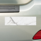 Autocollant De Voiture Marbre Blanc (En voiture)
