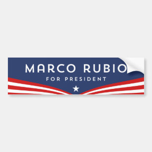 Autocollant De Voiture Marco Rubio pour le président