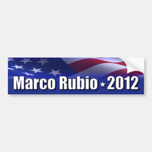 Autocollant De Voiture Marco Rubio pour le président