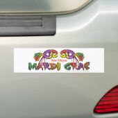 Autocollant De Voiture Mardi Gras (En voiture)