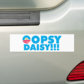 AUTOCOLLANT DE VOITURE MARGUERITE D'OOPSY ! ADHÉSIF POUR PARE-CHOCS (En voiture)