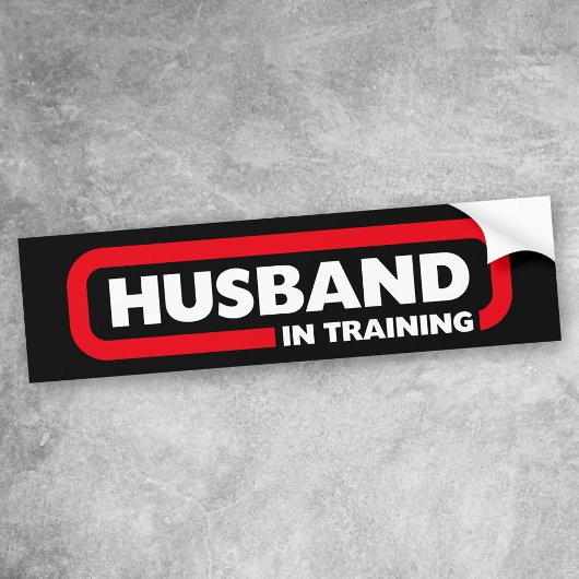 Autocollant De Voiture Mari en formation