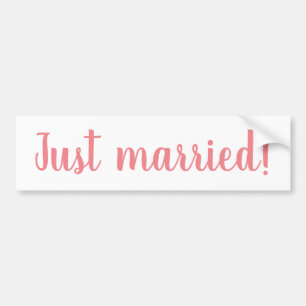 Autocollant De Voiture Mariage
