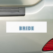 Autocollant De Voiture Mariée (En voiture)