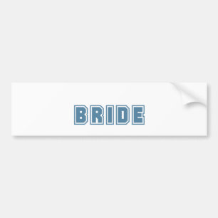 Autocollant De Voiture Mariée