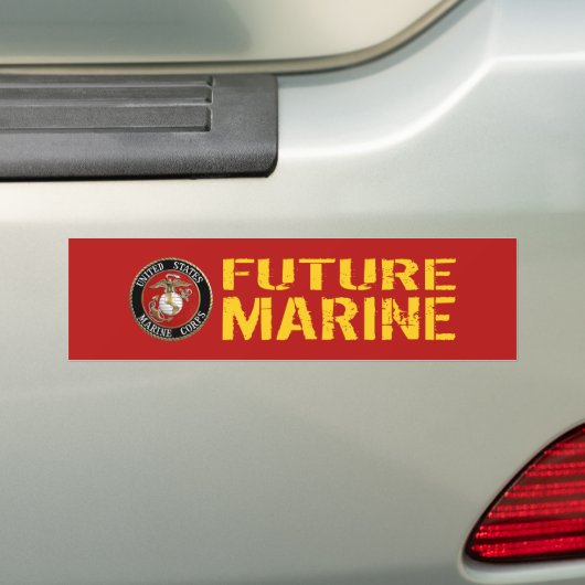 Autocollant De Voiture Marine future (En voiture)