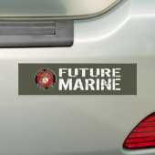 Autocollant De Voiture Marine future (En voiture)