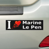 Autocollant De Voiture Marine Le Pen 2017 (En voiture)