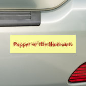 Autocollant De Voiture "Marionnette adhésif pour pare-chocs d'Illuminati" (En voiture)
