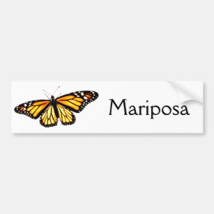 Autocollant De Voiture Mariposa Monarca