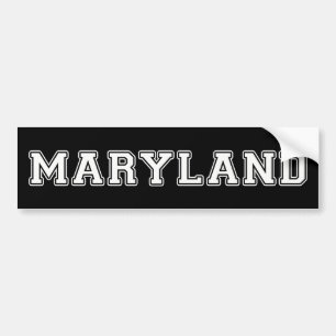 Autocollant De Voiture Maryland