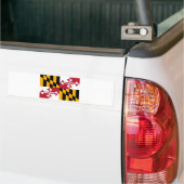 Autocollant De Voiture Maryland State Flag Design (Sur camion)