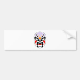 Autocollant De Voiture Masque de dragon tribal