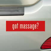 Autocollant De Voiture Massage obtenu ? (En voiture)